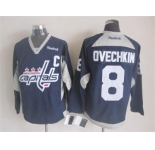 nhl jerseys washington capitals #8 ovechkin blue[2015 new][patch C]