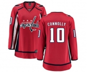 Women Washington Capitals #10 Brett Connolly Fanatics Branded Red Home Breakaway NHL Jersey