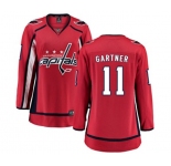 Women Washington Capitals #11 Mike Gartner Fanatics Branded Red Home Breakaway NHL Jersey