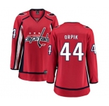 Women Washington Capitals #44 Brooks Orpik Fanatics Branded Red Home Breakaway NHL Jersey