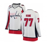 Women Washington Capitals #77 T.J. Oshie Fanatics Branded White Away Breakaway NHL Jersey