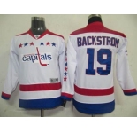 youth nhl washington capitals #19 backstrom white[winter classic]