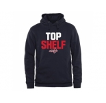 Washington Capitals Navy Top Shelf Pullover Hoodie
