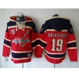 nhl jerseys washington capitals #19 backstron red-black[pullover hooded sweatshirt][patch A]