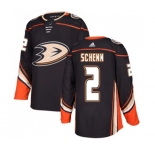 Anaheim Ducks #2 Luke Schenn Authentic Black Home Hockey Jersey