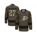 Anaheim Ducks #27 Niedermayer Green Salute to Service Stitched NHL Jersey