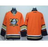 Anaheim Ducks Blank Orange Alternate Stitched NHL Jersey