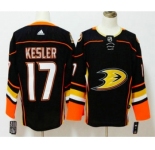 Men's Anaheim Ducks #17 Ryan Kesler Black 2017-2018 Hockey Stitched NHL Jersey