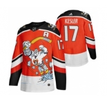 Men's Anaheim Ducks #17 Ryan Kesler Red 2020-21 Reverse Retro Alternate Hockey Jersey