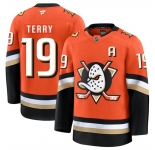 Men's Anaheim Ducks #19 Troy Terry Orange 2026 Home Stitched Hockey Jersey