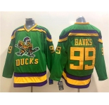 Men's Anaheim Ducks #99 Adam Banks Green CCM Jersey