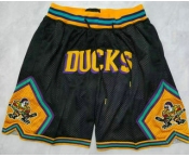 Men's Anaheim Ducks Black Just Don Shorts