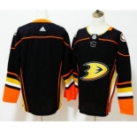 Men's Anaheim Ducks Blank Black 2017-2018 Hockey Stitched NHL Jersey