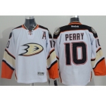 nhl jerseys anaheim ducks #10 corey perry white