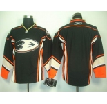 nhl jerseys anaheim ducks blank black[2011 new]