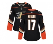 Women Adidas Anaheim Ducks #17 Ryan Kesler Black Home Authentic Stitched NHL Jersey