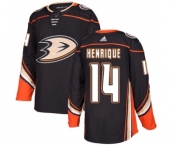 Youth Adidas Anaheim Ducks #14 Adam Henrique Authentic Black Home NHL Jersey