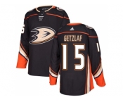 Youth Adidas Anaheim Ducks #15 Ryan Getzlaf Black Home Authentic Stitched NHL Jersey
