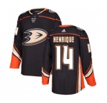 Youth Anaheim Ducks #14 Adam Henrique Authentic Black Home Hockey Jersey