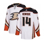 Youth Anaheim Ducks #14 Adam Henrique Authentic White Away Hockey Jersey
