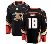 Youth Anaheim Ducks #18 Patrick Eaves Fanatics Branded Black Home Breakaway Hockey Jersey