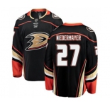 Youth Anaheim Ducks #27 Scott Niedermayer Fanatics Branded Black Home Breakaway Hockey Jersey