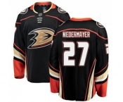 Youth Anaheim Ducks #27 Scott Niedermayer Fanatics Branded Black Home Breakaway Hockey Jersey
