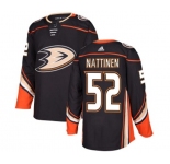Youth Anaheim Ducks #52 Julius Nattinen Authentic Black Home Hockey Jersey