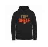 Anaheim Ducks Black Top Shelf Pullover Hoodie