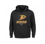Anaheim Ducks Majestic Black Big & Tall Critical Victory Pullover Hoodie