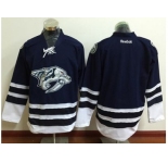 Men's Nashville Predators Blank Blue Third Stitched NHL Jersey
