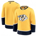 Men's Nashville Predators Blank Gold 2024-25 Home Stitched Hockey Jersey