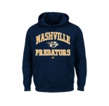 Nashville Predators Majestic Navy Blue Heart & Soul Hoodie