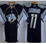 nhl nashville predators #11 legwand black