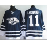 nhl nashville predators #11 legwand blue
