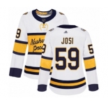 Women's Nashville Predators #59 Roman Josi Authentic White 2020 Winter Classic Hockey Jersey