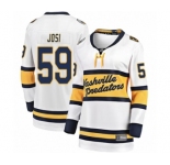 Women's Nashville Predators #59 Roman Josi Fanatics Branded White 2020 Winter Classic Breakaway Hockey Jersey