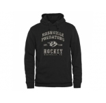 Men's Nashville Predators Black Camo Stack Pullover Hoodie