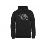 Men's Nashville Predators Black Rink Warrior Pullover Hoodie