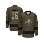 Florida Panthers #16 Aleksander Barkov Green Salute to Service Stitched NHL Jersey