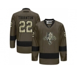 Florida Panthers #22 Shawn Thornton Green Salute to Service Stitched NHL Jersey