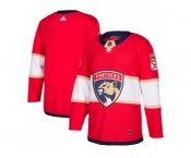 Men Adidas Florida Panthers Blank Red Home Authentic Stitched NHL Jersey