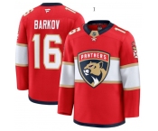 Men's Florida Panthers #16 Aleksander Barkov Red 2025 Premium Stitched Hockey Jersey