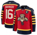 Men's Florida Panthers #16 Aleksander Barkov Red 2026 With C Patch Winter Classic Stitched Hockey Jersey