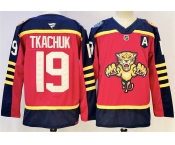 Men's Florida Panthers #19 Matthew Tkachuk Red 2026-2026 With A Patch Winter Classic Stitched Hockey Jersey