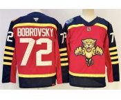 Men's Florida Panthers #72 Sergei Bobrovsky Red 2026-2026 Winter Classic Stitched Hockey Jersey