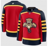 Men's Florida Panthers Blank Red 2026 Winter Classic Stitched Hockey Jersey