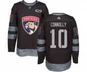 Men's Panthers #10 Brett Connolly Black 1917-2017 100th Anniversary Stitched Hockey Jersey