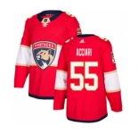 Men's Panthers #55 Noel Acciari Red Home Authentic Stitched Hockey Jersey