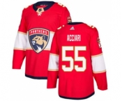 Men's Panthers #55 Noel Acciari Red Home Authentic Stitched Hockey Jersey